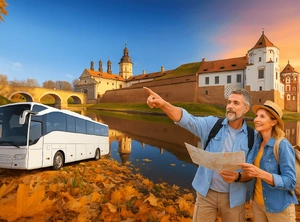 Величественные замки Мир и Несвиж, 7 дней + ж/д или авиа театрализованная экскурсия 