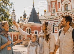 Возрожденная святыня - Сретенский монастырь  с посещением «Туринской плащаницы» и прогулкой по Сретенке, пешеходная (1 день)
