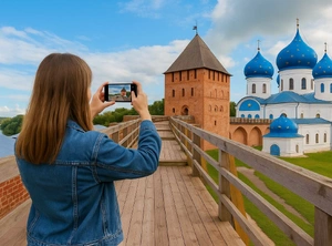 К берегам Ильмень озера, 2 дня + ж/д, май - август   исторический центр Великого Новгорода, загородная поездка в Старую Руссу, дом-музея Ф. М. Достоевского, Царицынский источник, Старорусский